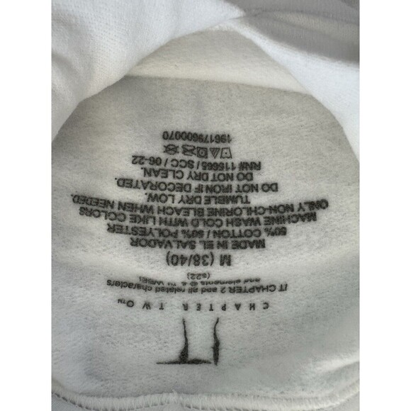 Bioworld IT Chapter 2 Enlarged Pennywise Face Adult LOVER Hoodie white M Gift - Picture 8 of 8